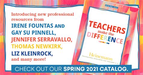 Heinemann Proudly Announces Our Spring 2021 Catalog | Heinemann