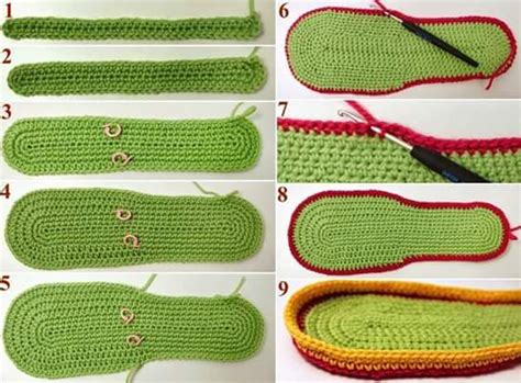 Aprende A Tejer Mocasines En Crochet Paso A Paso GanchilloGanchillo