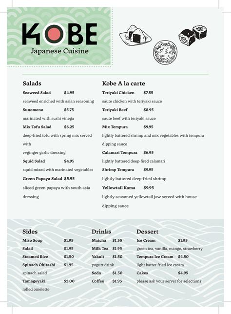 Japanese Restaurant Menu on Behance