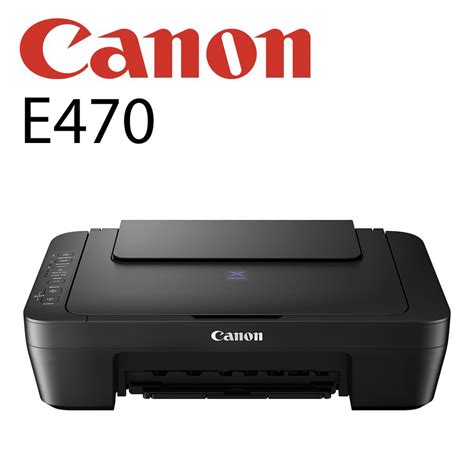 Canon Pixma E470 All In One Inkjet Printer Printscancopywifii7