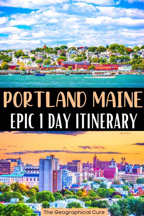 Perfect One Day Itinerary For Portland Maine Portland Travel Maine