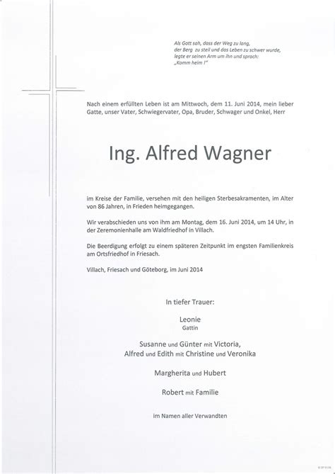 Parte F R Ing Alfred Wagner Pax Requiem