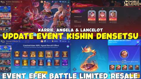 UPDATE EVENT KISHIN DENSETSU LANCELOT ANGELA KARRIE BOCORAN PRIZE