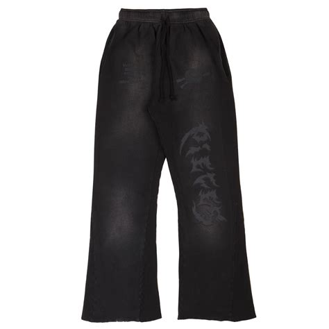 Pieces Studios Flared Sweatpants Vintage Black