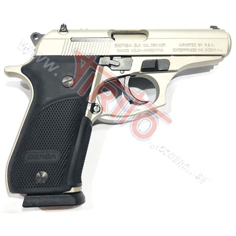 Pistola Bersa Thunder 380 Plus Niquelcerakote Nueva 0km Tirito