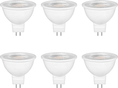 Ampoules Led 5w Mr16 Gu5 3 12v Blanc Chaud 2700k 5w Equivalent à 50w