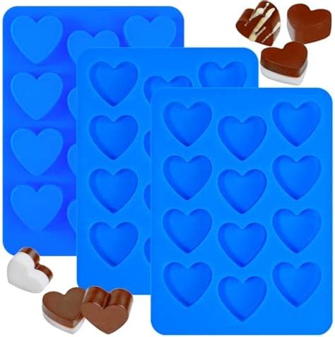 Amazon Wilton Easy Flex Heart Shaped Silicone Mold 24 Cavity