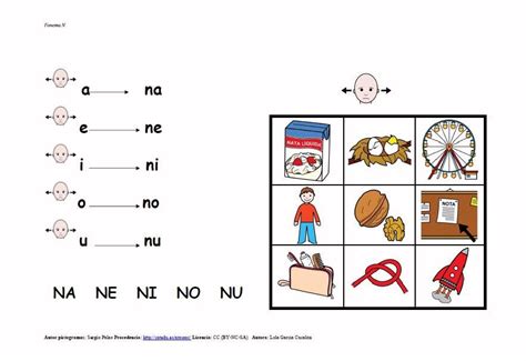 Materiales Fonema N Varias Actividades Y Soportes Para Trabajar El
