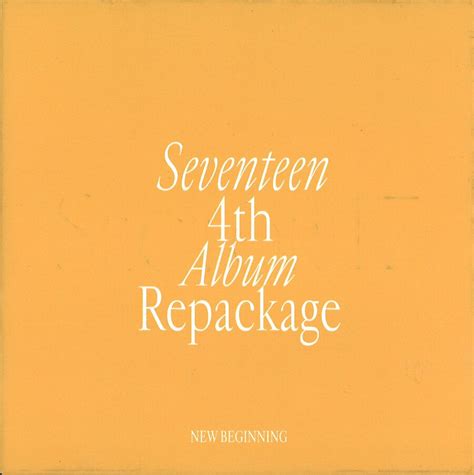 CD SEVENTEEN SECTOR 17 NEW BEGINNING ver 黄 ディスク盤面キズ ケーススレイタミ小ヨゴレ