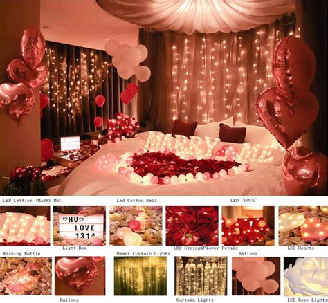 Buy Set Of Romantic Wedding Proposal Decorations Arrangements Will You