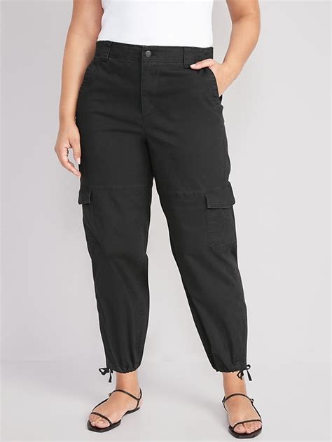 High Waisted Balloon Cargo Pants Old Navy