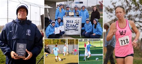 Mens Soccer And Womens Cross Country Sliac Champions Coach Marshall