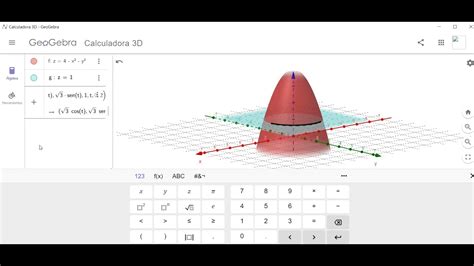 02 2 Dominio de una función multivariable con Geogebra 3D YouTube