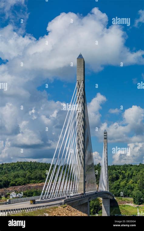 The Penobscot Narrows Bridge which includes the Penobscot Narrows ...