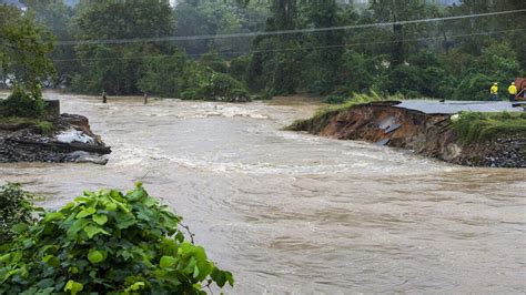 Narrow Escape For 30 Passengers As Bus Gets Stuck In Flooded River In