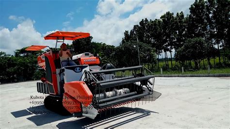 Kubota Dc Combine Harvester Model Pms Maintenance Philippines