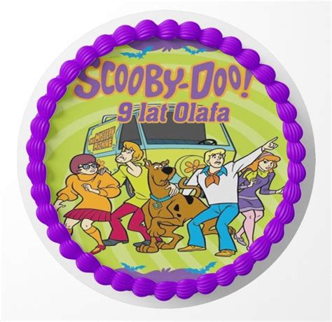 Op Atek Na Tort Scooby Doo Gratis Tekst Allegro Pl