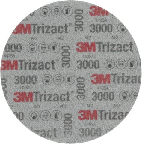 3m Trizact Foam Disc P3000 6 3m02085 Single Disc For Polishing And