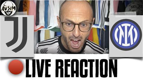 Live Reaction Juventus Inter 2 0 Avsim Live Youtube