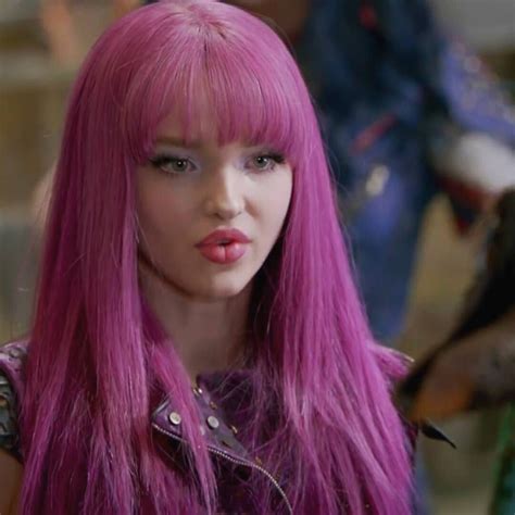 Mal From Descendants Makeup