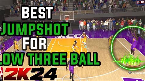 BEST JUMPSHOT FOR LOW 3PT RATING 2K24 BEST LOW 3 POINT JUMPSHOT NBA