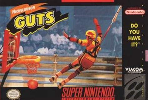 Nickelodeon Guts Complete SNES Game For Sale | DKOldies