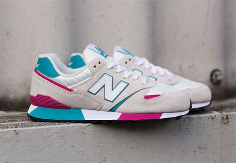 New Balance 446 White Pink Turquoise Pink Turquoise New Balance