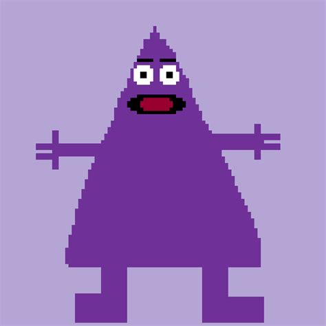 Pixilart - Grimace by Blade-the-pro