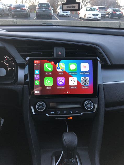 Installed Apple Car Play In My 2018 Civic Lx Rcivic