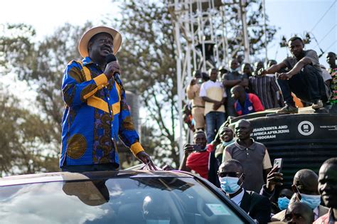 Kenya Presidential Hopeful Raila Odinga To Negotiate Debt If He Wins