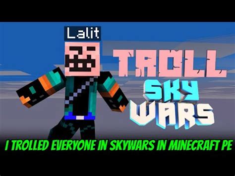 Trolling Player S In Minecraft Hive Skywars Hive Skywars Youtube