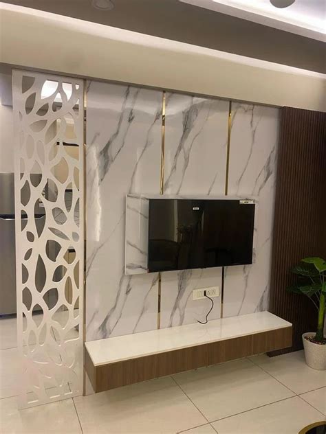 Wall Mount Plywood Tv Unit Laminate Finish At Rs Sq Ft In Pune