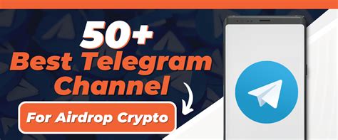 50 Best Airdrop Crypto Telegram Channel Updated 2024