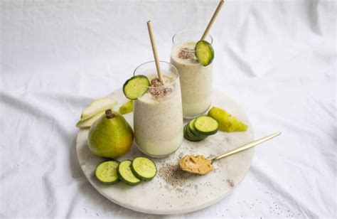 Pear And Cucumber Smoothie A Better Choice