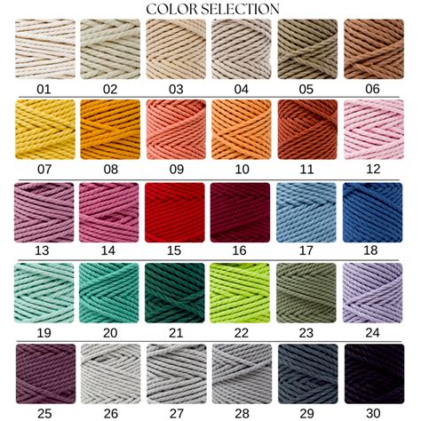 Sznurek Do Makramy Premium Cotton Cord Mm M