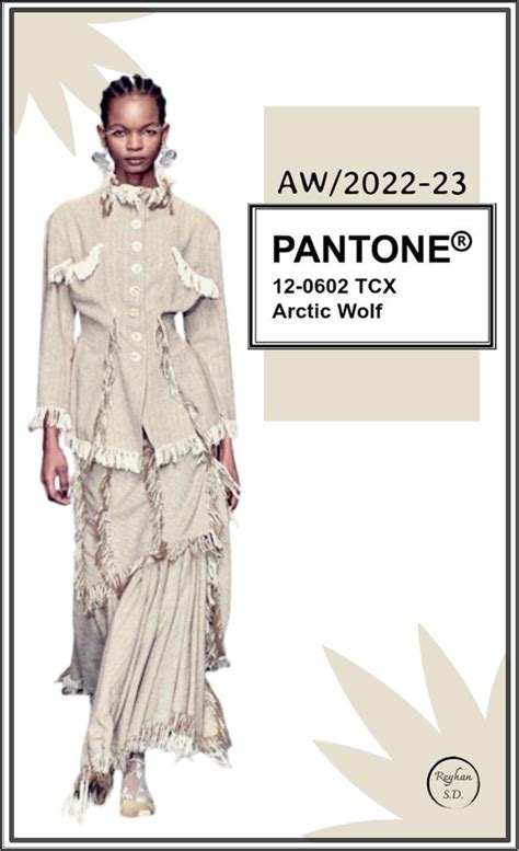 Pantone 2022 2023 Aw Nyfw Color Palette Chiseled Stone Reyhan S D S