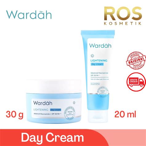 Jual Wardah Lightening Day Cream Advanced Niacinamide Ml G