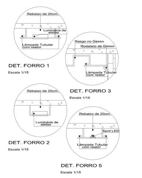 Exemplo De Detalhamentos De Forro De Gesso By Viviana Forro Gesso