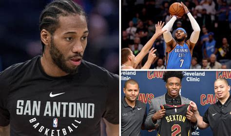 Nba Trade News Kawhi Leonard Update Carmelo Anthony Details Revealed