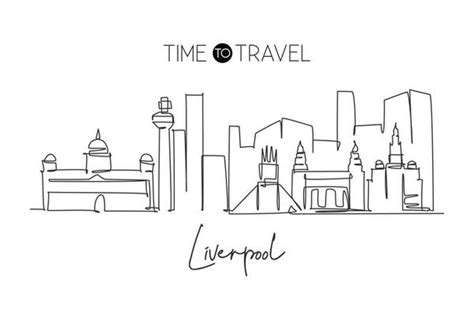 Liverpool Skyline Vector Art, Icons, and Graphics for Free Download