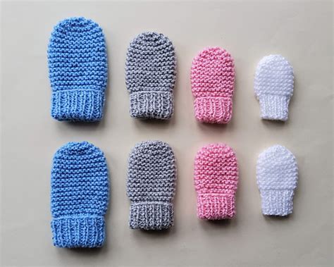 Ravelry Easy Garter Stitch Baby Mittens Pattern By Marianna Mel