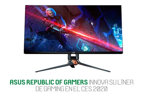 Asus Republic of Gamers innova su línea de gaming en el CES 2020