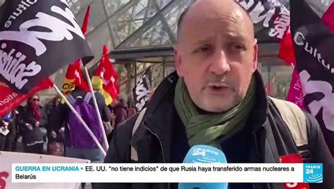 Informe desde París manifestantes de la reforma de las pensiones