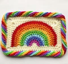 Ravelry Making Rainbows Blanket Pattern By Helen Mclean