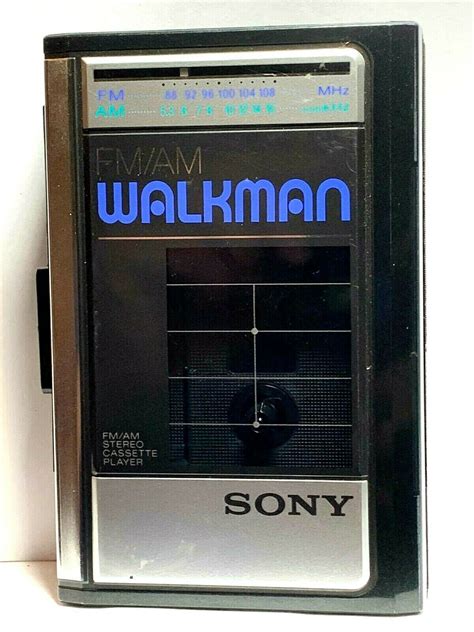 Sony Walkman Wm F41 Fmam Cassette Player Vintage Radio Works Cassette Players