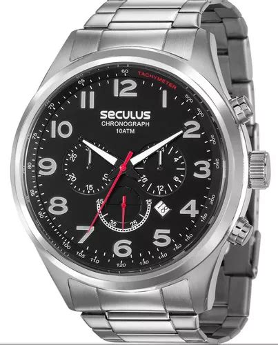 Reloj cronógrafo Seculus 23618g0svna1 para hombre color de correa