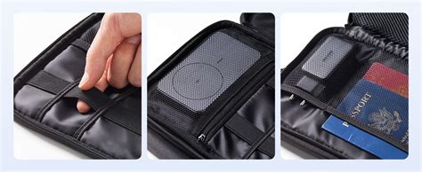 UGREEN Sac Câble Multifonctionnel Rangement Électronique Pochette