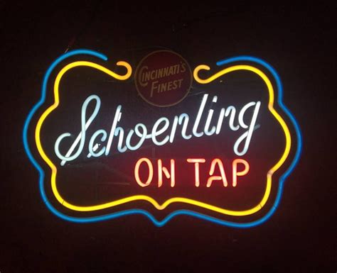 Schoenling On Tap Beer Neon Sign Neon Light Diy Neon Signs