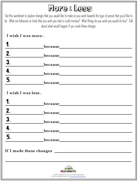 4 Free Printable Self Esteem Worksheets Freebie Finding Mom 4 Free