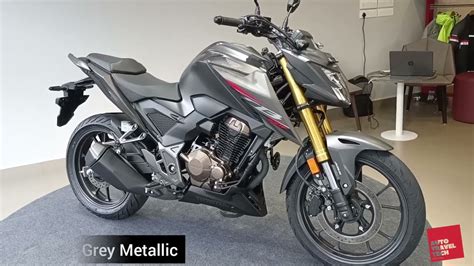 2023 Honda Cb 300f Walkaround Mat Axis Grey Metallic Honda Cb